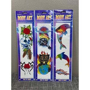 Tattoo King Body Art Temporary Tattoos Designer Series‎ Easy to Apply